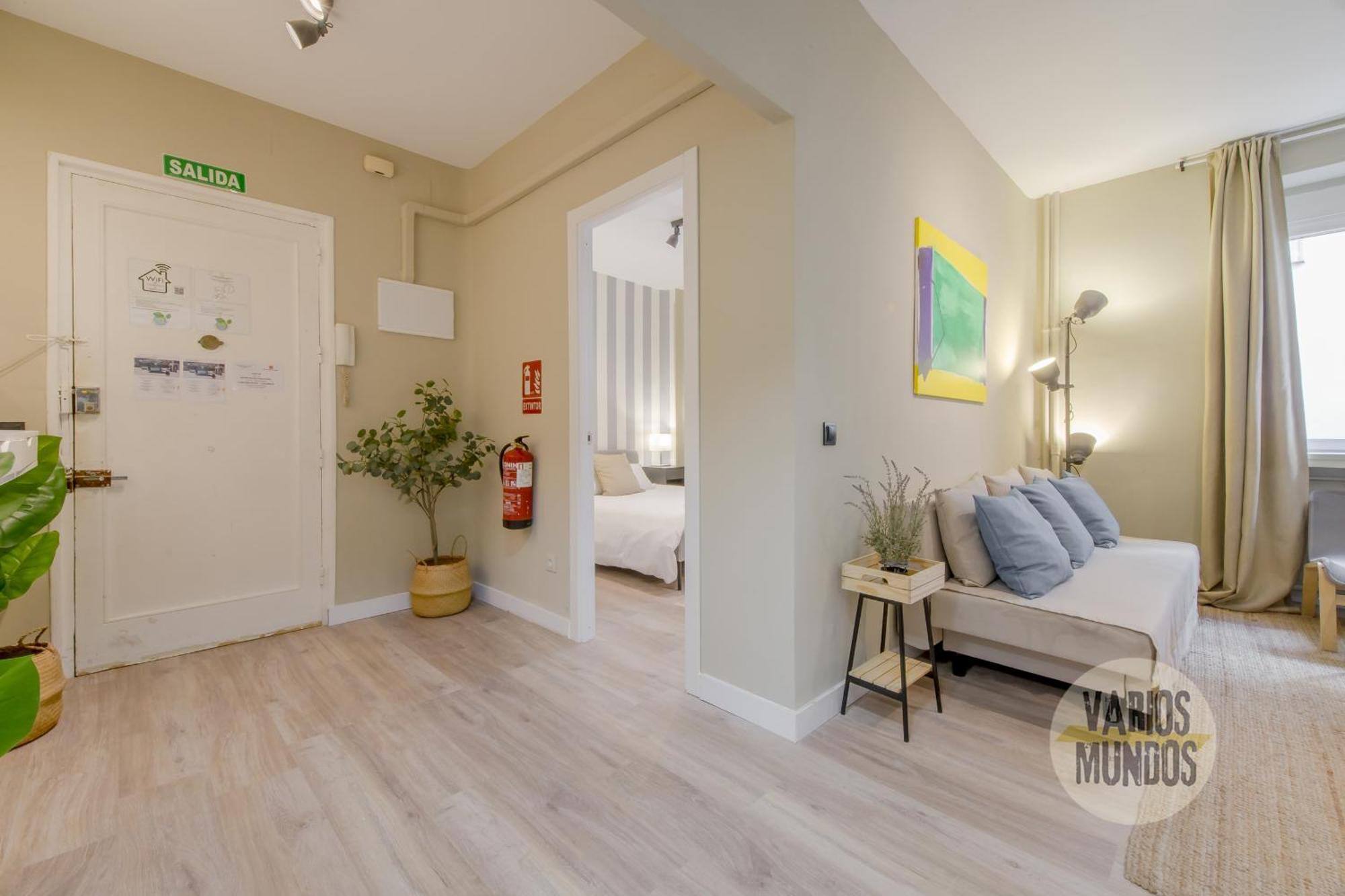Practico Apt 7Pax En Calle Santa Ana Centro De מדריד מראה חיצוני תמונה