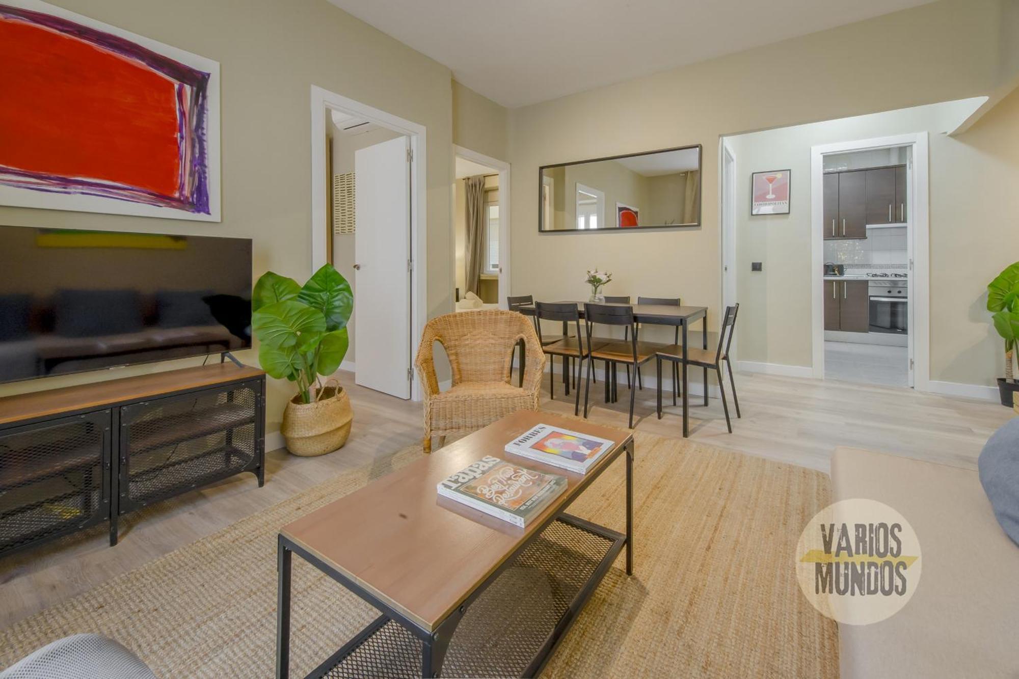 Practico Apt 7Pax En Calle Santa Ana Centro De מדריד מראה חיצוני תמונה